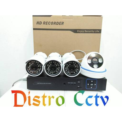 Paket Camera Cctv EKONOMI 4CH