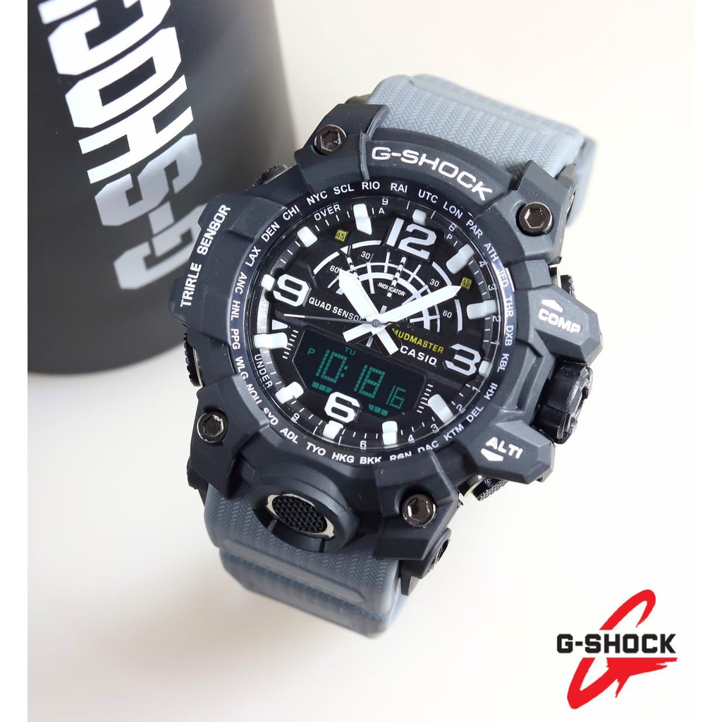 Jam tangan Casio Gshock GG-B100 Strap Abu-Abu / Casio Gshock