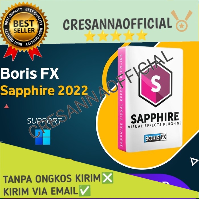 Terbaru Plugin Premiere Pro: Boris FX Sapphire 2022 Full Version [Win] Full verison
