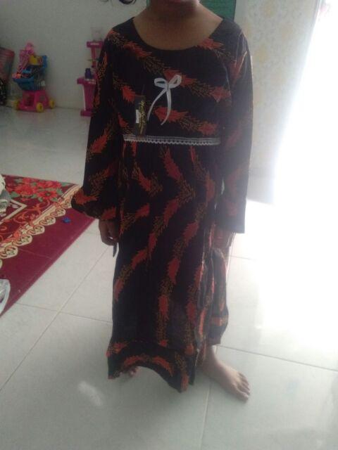 Gamis Batik Anak Usia 2 - 4,5 Th