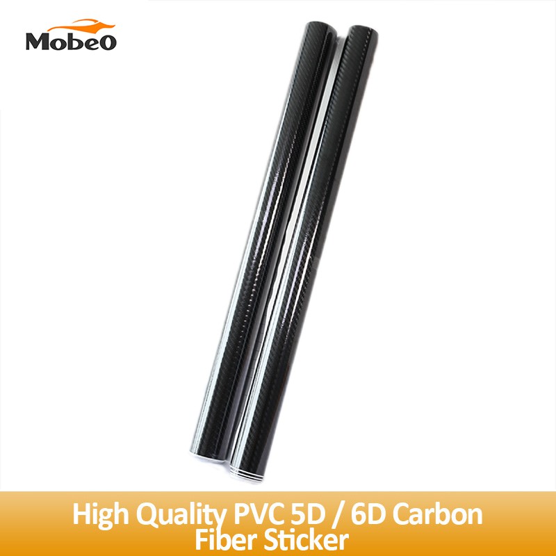 

Mobeo Sticker Carbon Fiber [5D / 6D] High Quality PVC Berbagai Ukuran