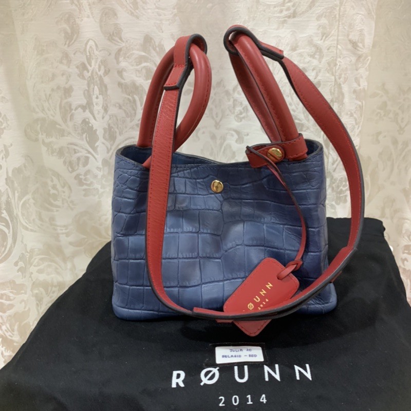 Rounn Bag Julia 20 Belagio Red tas preloved