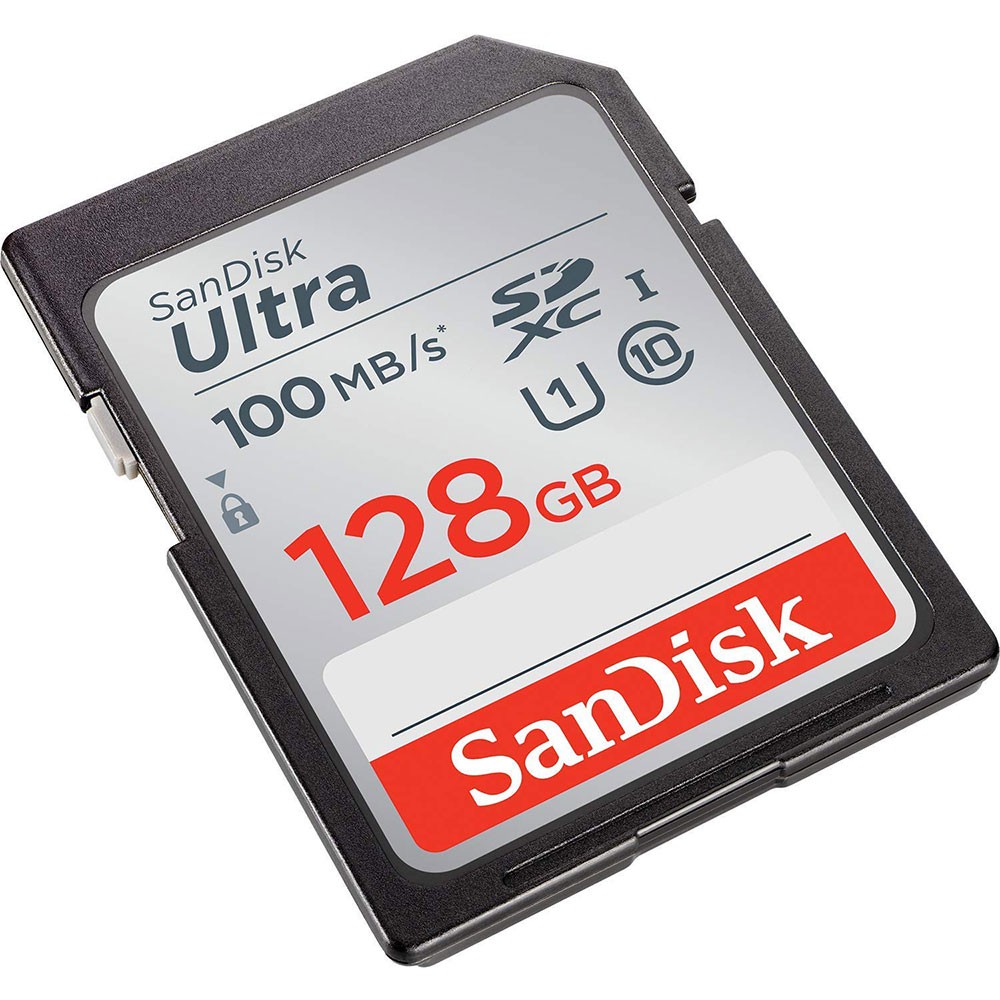 SD Card SanDisk Ultra SDXC UHS-I SD Card 128GB Class 10 up to 100MBps Original Garansi 10 Tahun