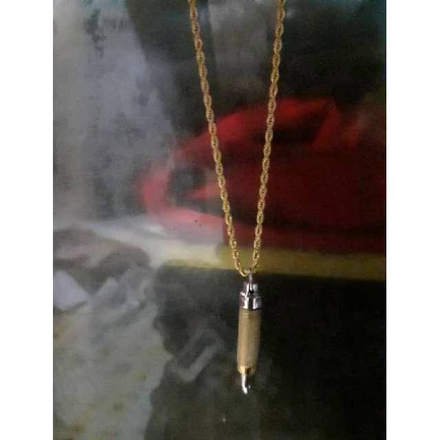 Kalung titanium asli stainless steel