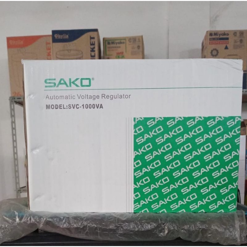 Stabilizer Sako 500VA SVC-500VA / 1000VA SVC-1000VA Analog