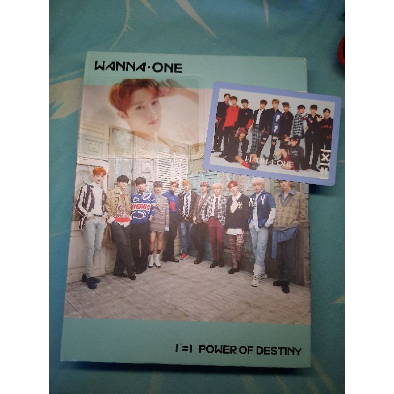 WANNA ONE POWER OF DESTINY POD, GROUP PHOTOCARD, GUANLIN TRANSPARENT PHOTOCARD DICON