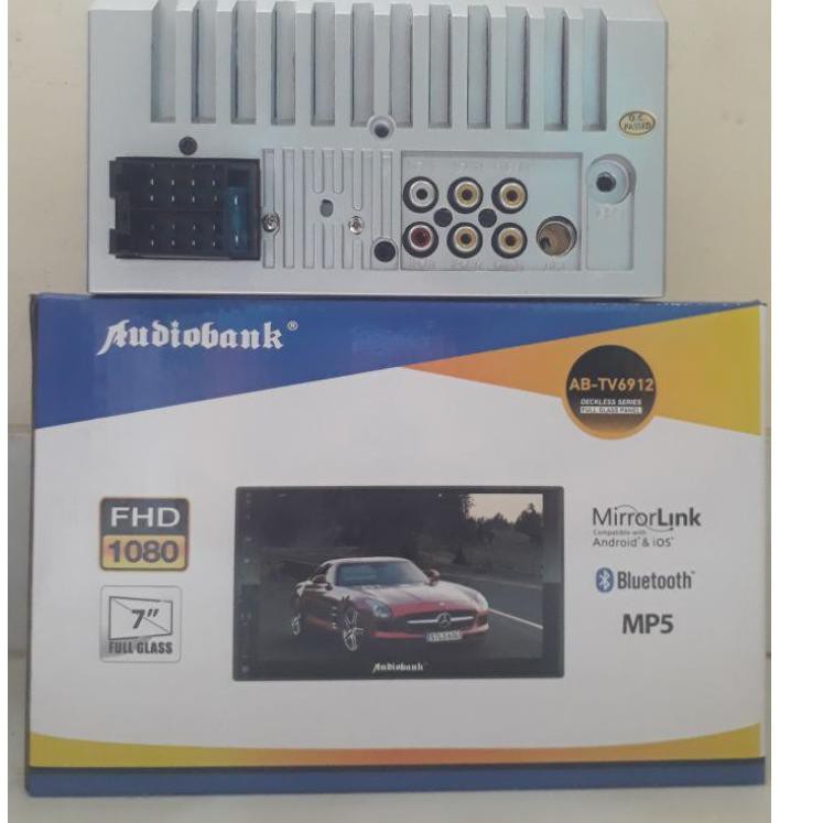 Murah Banget W8S Head unit Audiobank AB-TV6912 deckless audiobank AB-TV6912 ❄  →