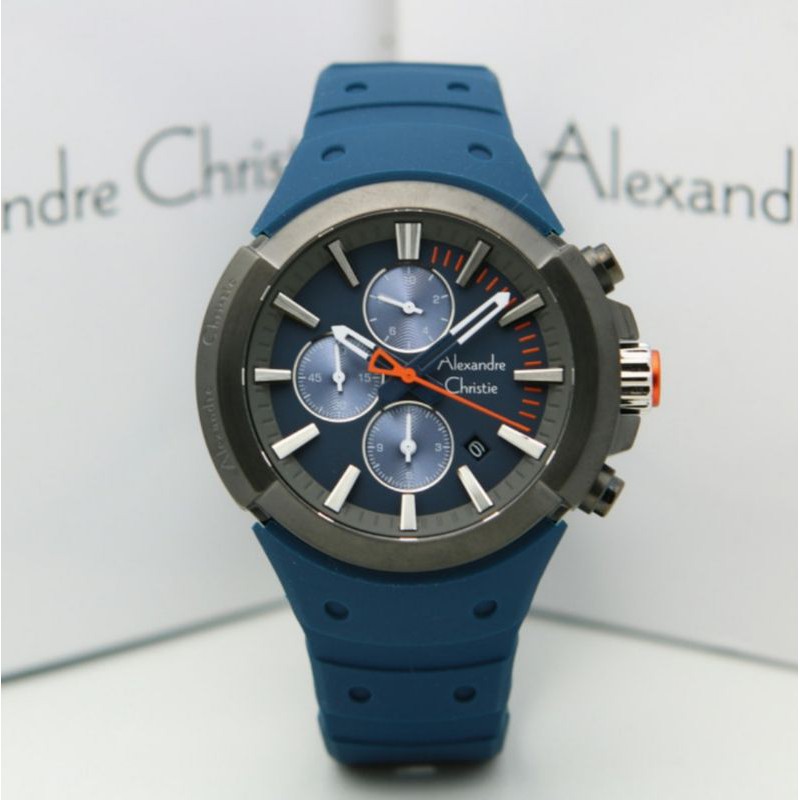 ALEXANDRE CHRISTIE AC 6566 BLACK BLUE AC6566 PRIA ORIGINAL