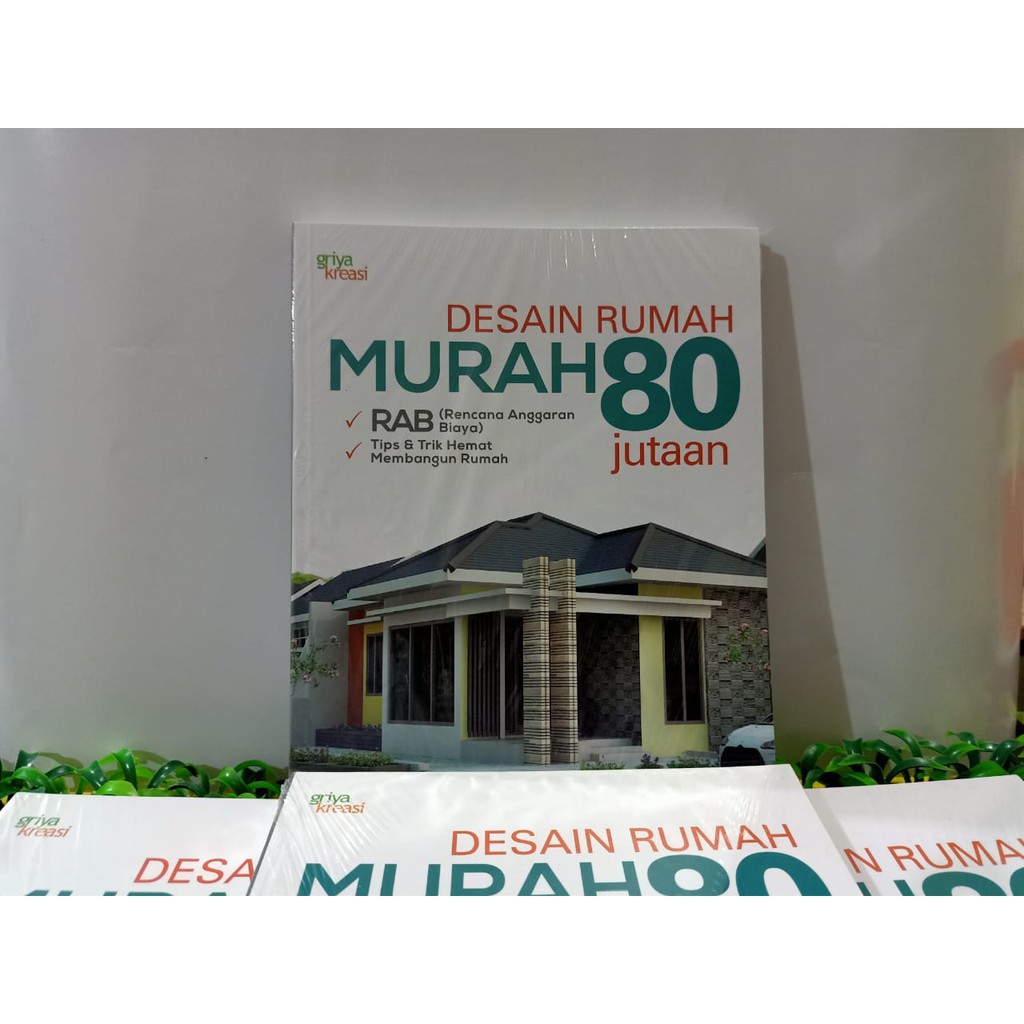Jual BUKU DESAIN RUMAH MURAH 80 JUTAAN Indonesia Shopee Indonesia