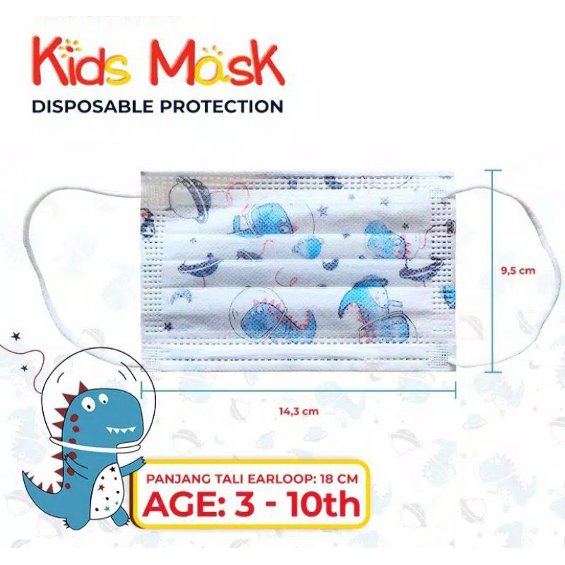 MASKER ANAK 3PLY