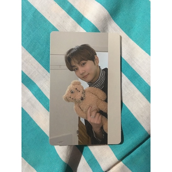 PC OFFICIAL ENHYPEN JUNGWON TEDDY BEAR DOWN VER