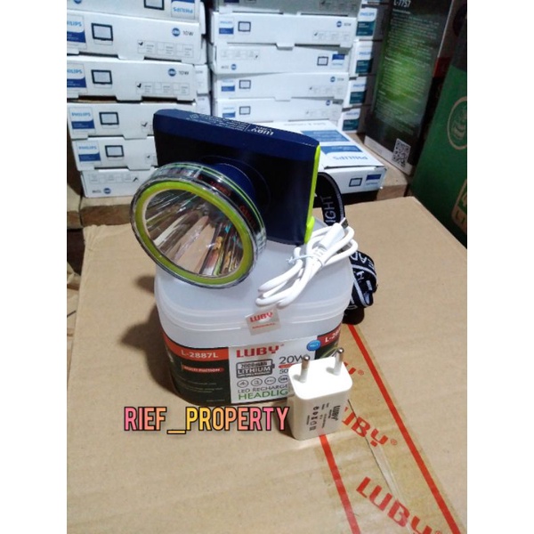 Senter kepala Luby L-2887 20 watt