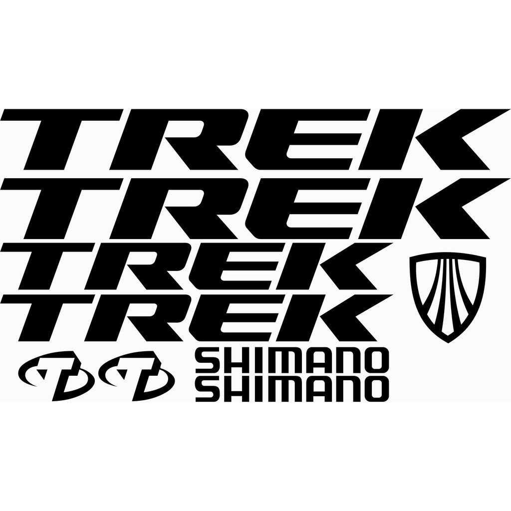 

TREK Cutting Sticker Sepeda - Merk Trek