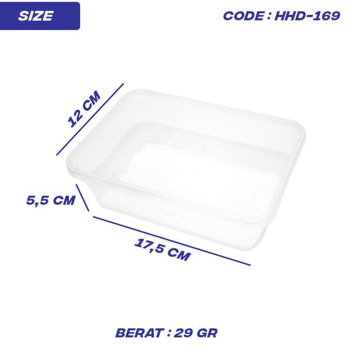 Thinwall Pong Box / Box Makanan 750Ml (Hhd-169)