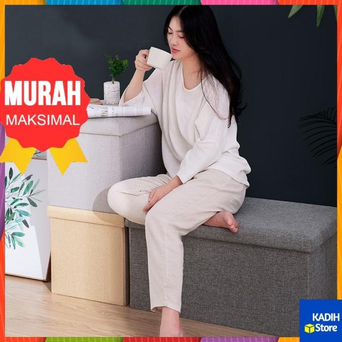 

Stool Sofa Box PANJANG Storage Box Ukuran BESAR Sofa Kotak Penyimpanan