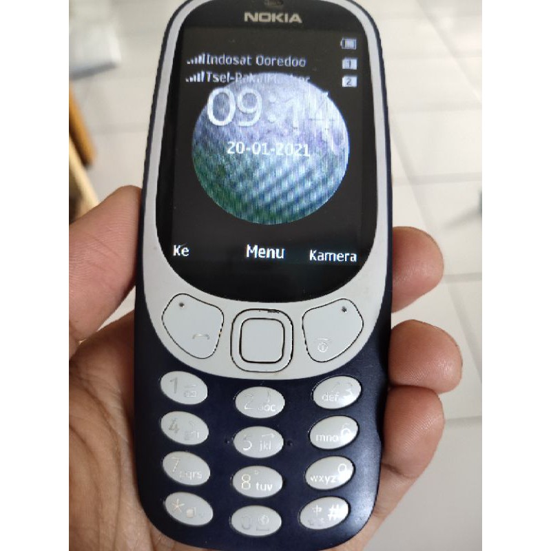 Nokia 3310 reborn original second istimewa (tanpa baterai dan tanpa charger)