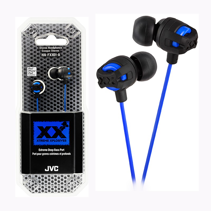 JVC HA-FX101 Xtreme Xplosives IEM Earphone Original