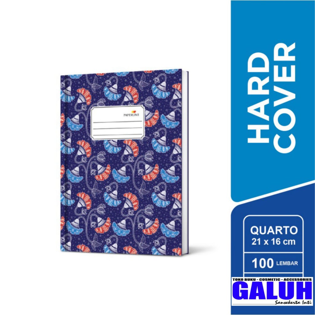

Buku Hard Cover 100 Quarto Paperline