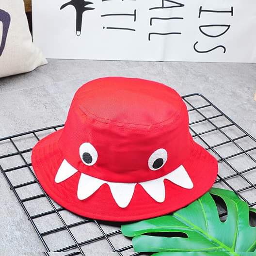 Topi Anak Unisex Lucu Monster Teeth