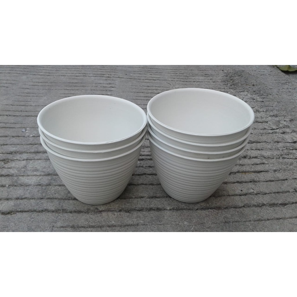 POT TAWON / MADU 12 CM PUTIH TAWON POT 12 PLASTIK 12CM VAS BUNGA - POT BUKAN LEBAH 10 11 OK