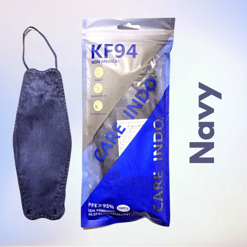 MASKER KF94 CAREINDO NAVY