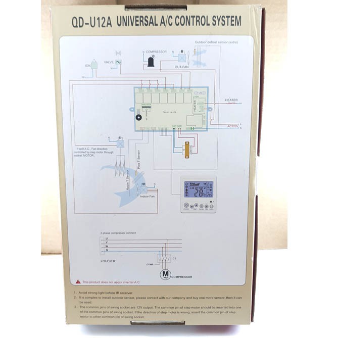 MODUL AC MULTI- PCB AC UNIVERSAL - REMOTE AC Untuk AC Standing