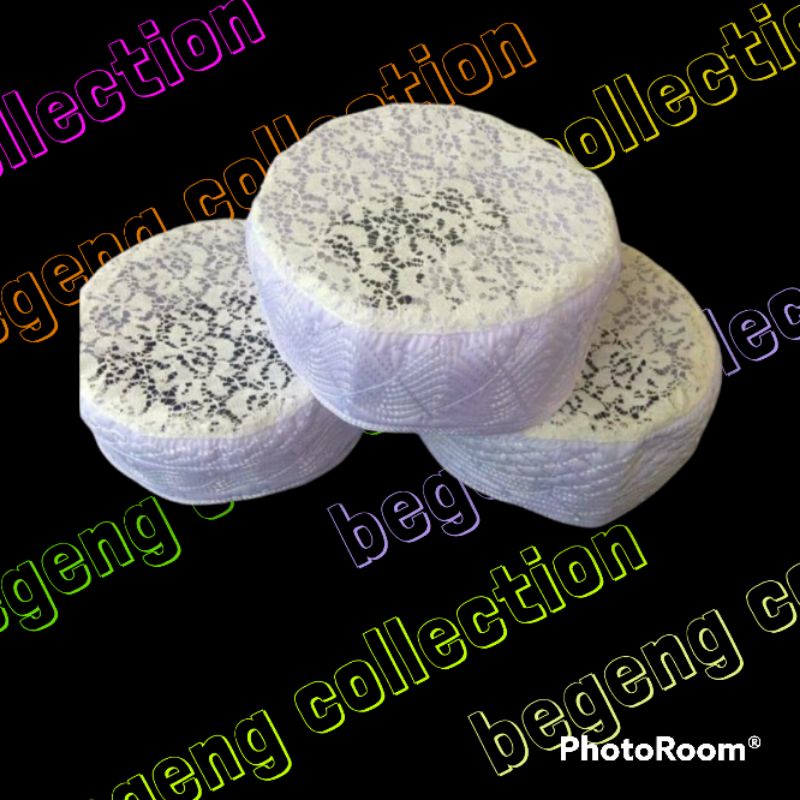 peci madinah, madinah jaring, peci jaring, peci putih