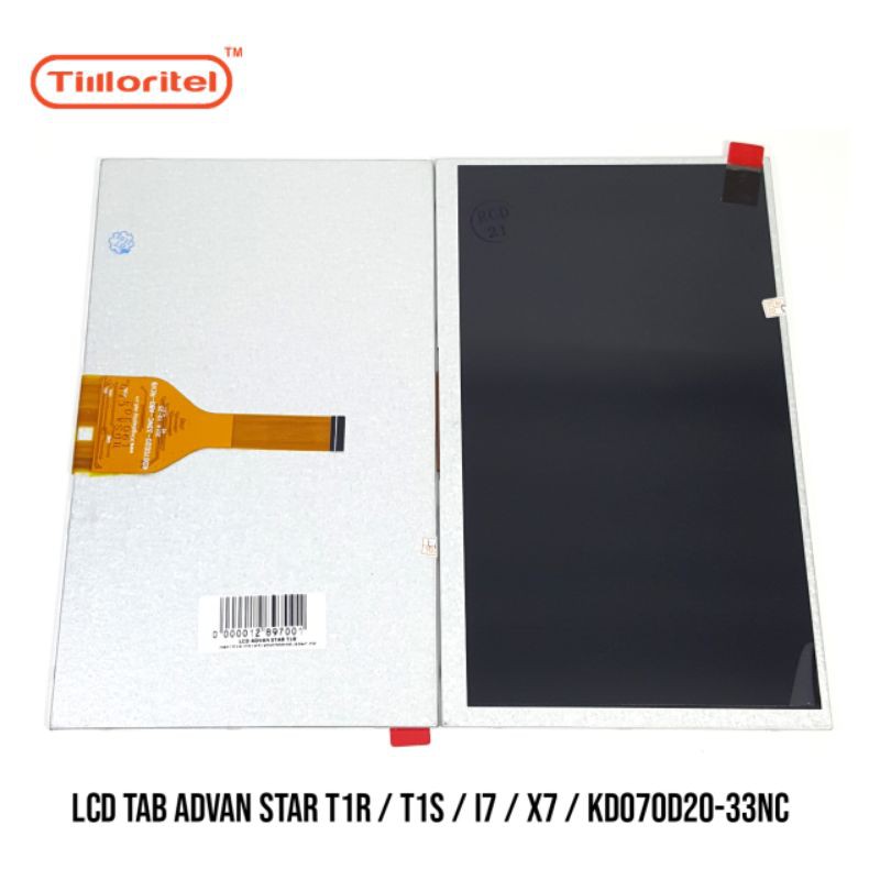 LCD TAB ADVAN STAR T1R / T1S / I7 / X7 / KD070D20-33NC