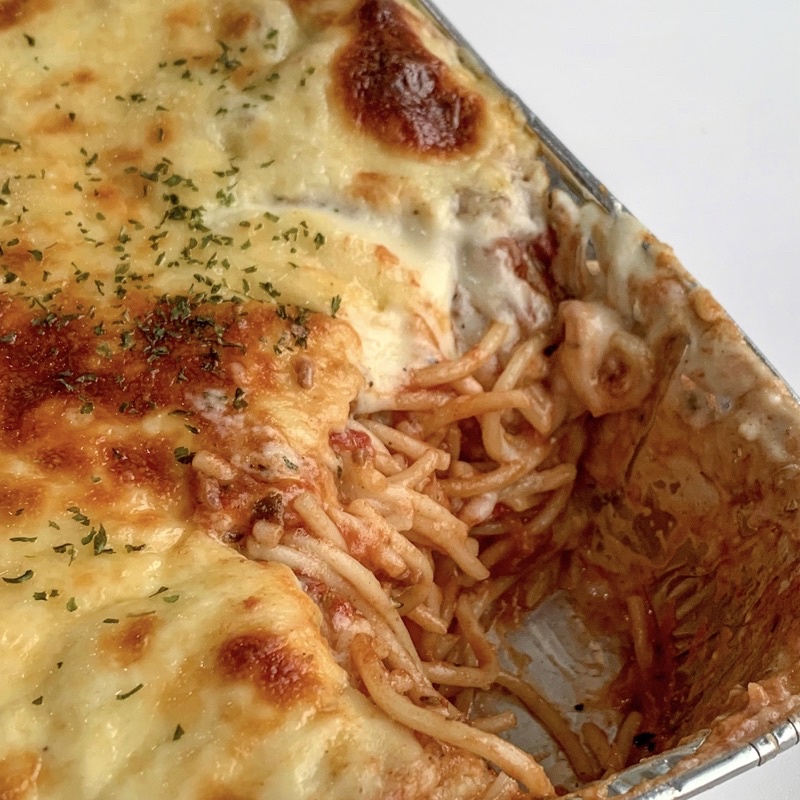 

Marilyn’s Recipes Baked Spaghetti Brulee Bolognese