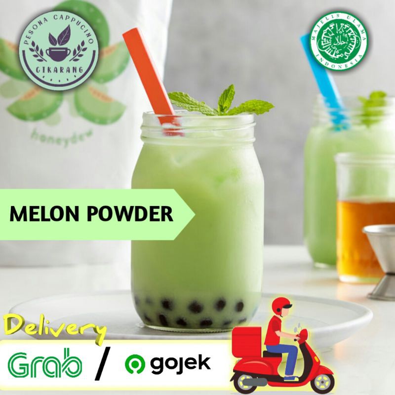 

BUBUK MINUMAN GOLD 99% (BUBBLE DRINK/MILKSHAKE) MELON 1Kg