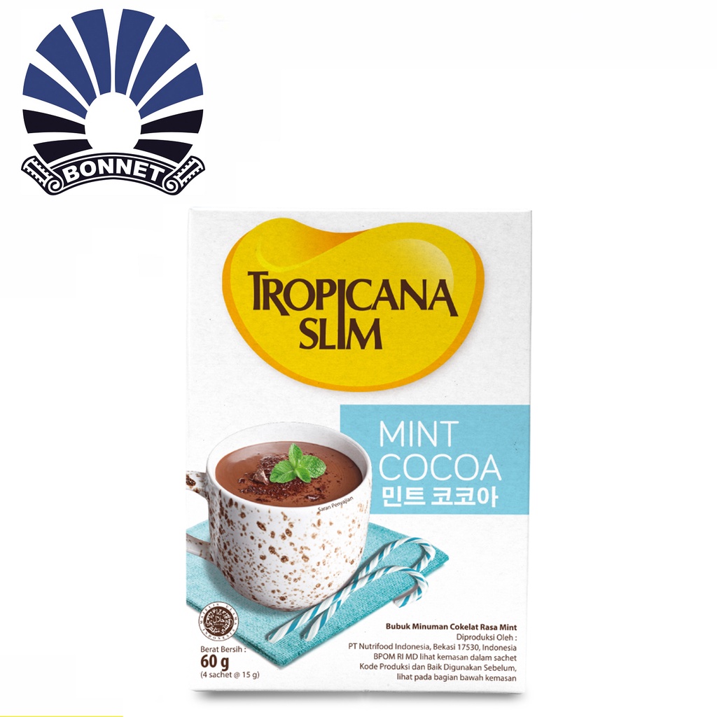 

Tropicana Slim Mint Cocoa - Minuman Cokelat Mint Nikmat Tanpa Gula Pasir