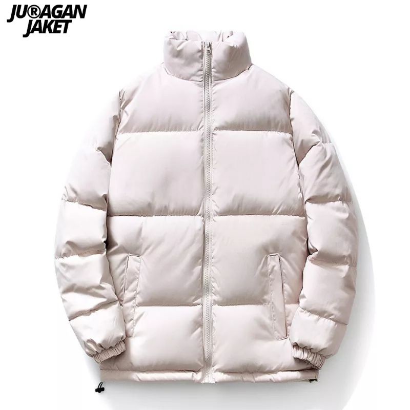 Juragan Jaket Pria Mantel Hangat Musim Dingin Korean Puffer Tebal