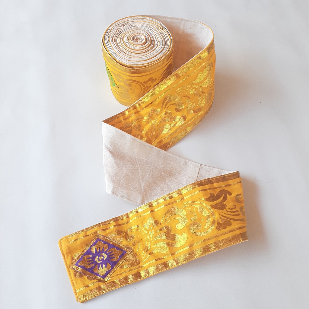 Sabuk lilit kain metris stagen aksesoris pakaian tari bali