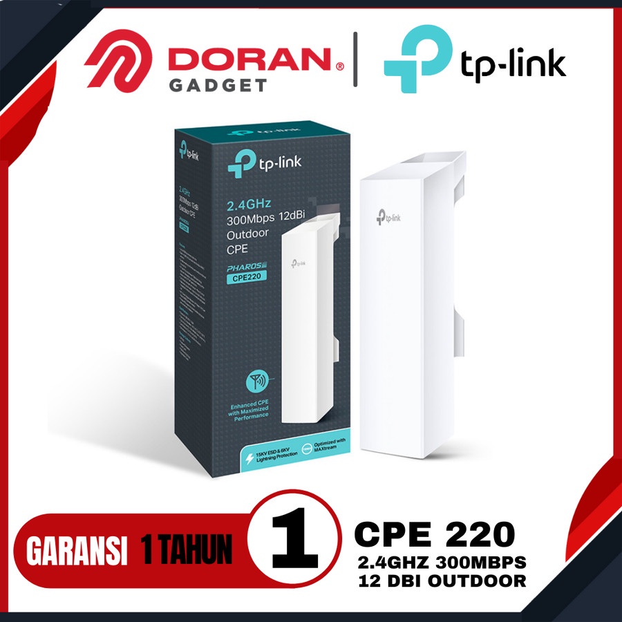 TP-LINK CPE220 300Mbps 12dBi Outdoor CPE Router TP LINK PHAROS CPE220