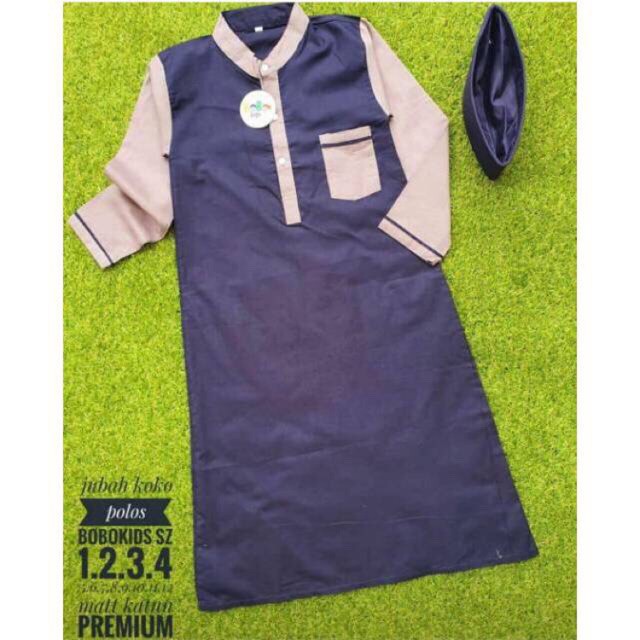 BAJU MUSLIM ANAK LAKI LAKI / JUBAH ANAK LAKI LAKI / GAMIS ANAK LAKI / KOKO ANAK / MUSLIM ANAK