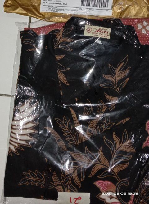 Emeja Kbatik Pria Lengan Panjang Premium Kemeja Batik Pria Hem Seragam Kantor Katun Furing Modern