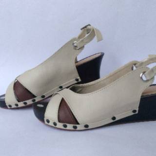  SANDAL  SEPATU WEDGES WANITA  MODEL TD8 BISA REQUEST GANTI 