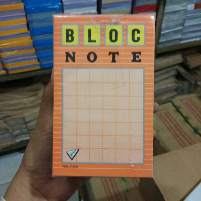 

[RESTOCK] Block Note Prima Kecil garis 5G (kelipatan 10 buku)