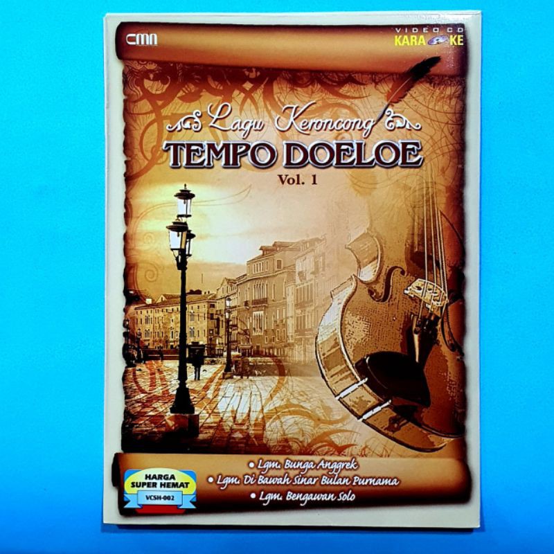 VCD CD LAGU MUSIK KERONCONG PILIHAN TEMPO DULU 1