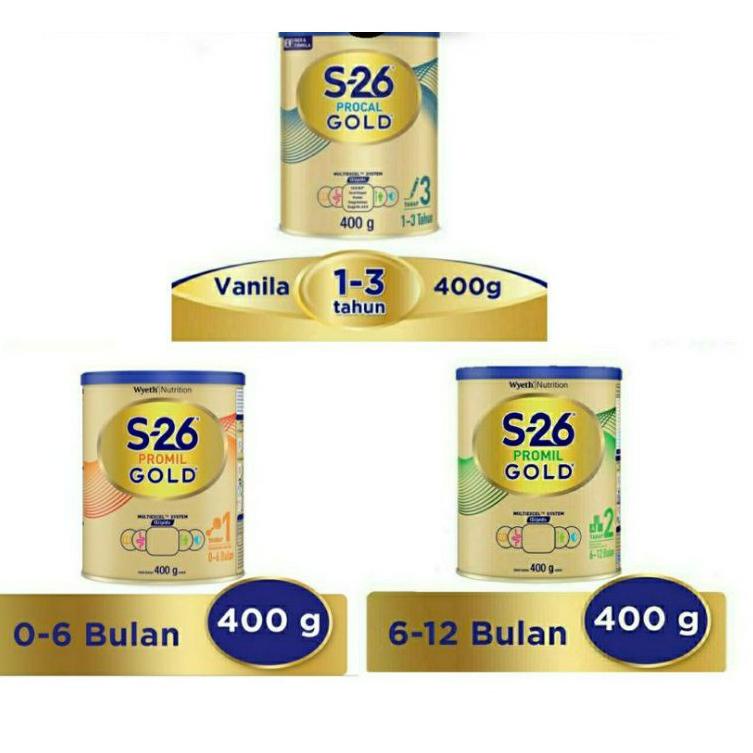 

FW0 S26 gold promil tahap 1, promil tahap 2 & procal tahap 3 - 400gr 유➘ Harga Murah )V ♪