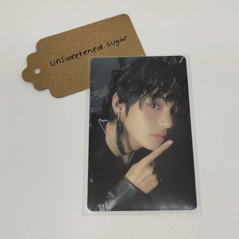 Photocard pc BTS Taehyung MOTS 7 ver 2