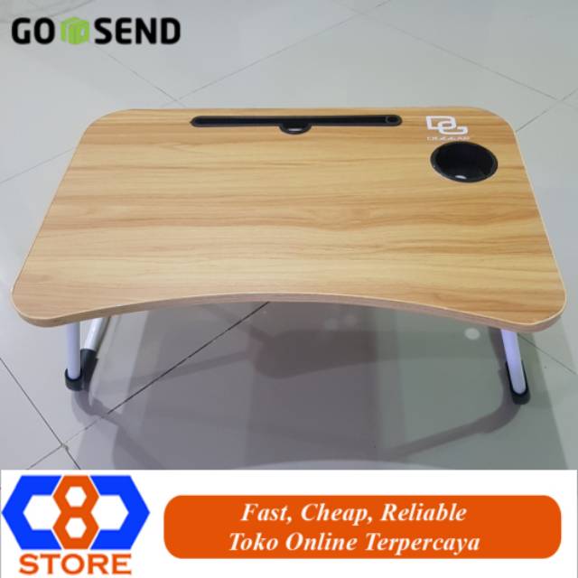 MEJA LIPAT BELAJAR / MEJA PORTABLE / MEJA LIPAT LAPTOP TABLET HP