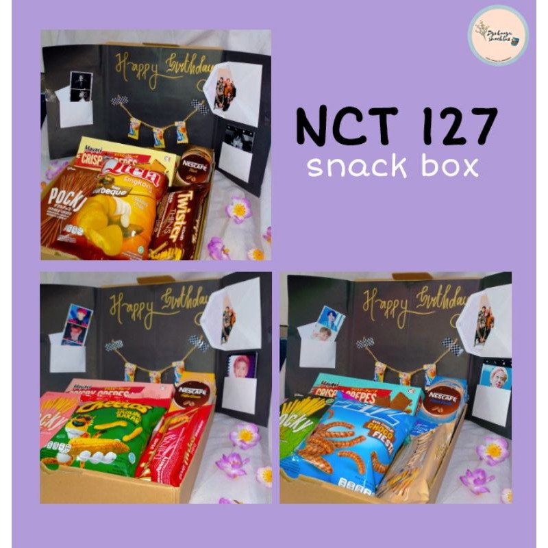 

[NCT 127] Kpop Snackbox Gift Box Hadiah