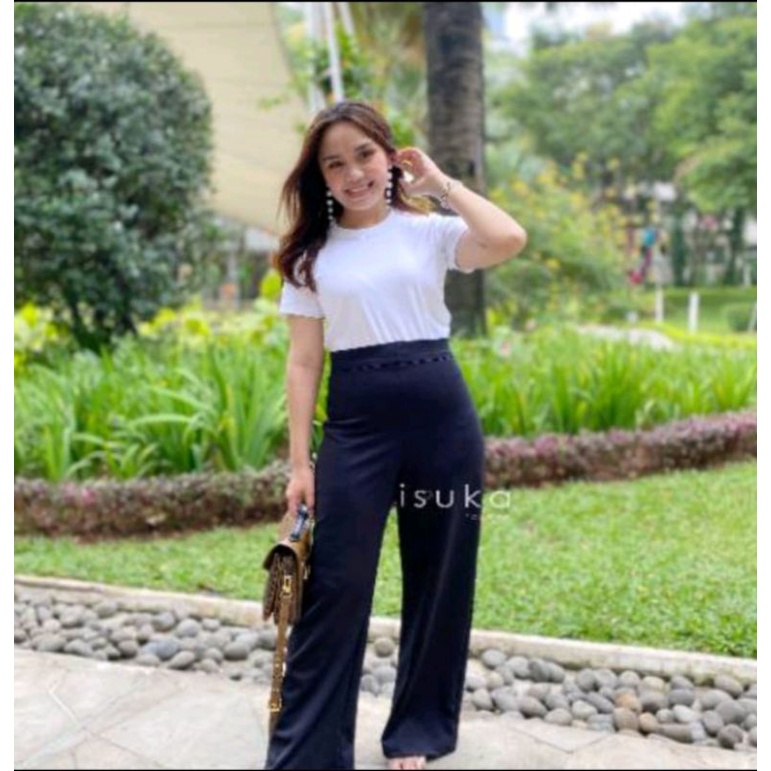 Momelca Gigi kulot  celana panjang wanita ORI isuka fashion by momelca