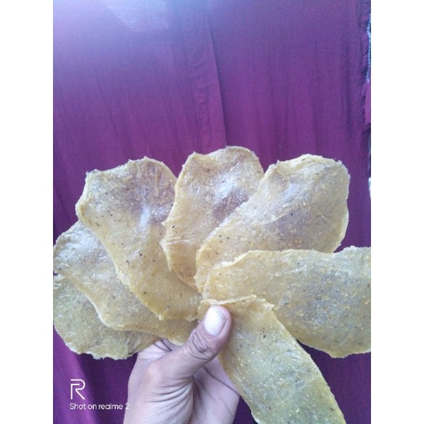 

Kerupuk Gendar/Beras/nasi Mentah