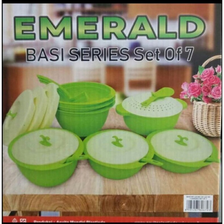 Asvita Emerald Basi Set of 7/Set Prasmanan