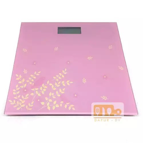 Timbangan Badan Digital square motif karakter 30 x 30 cm - random colour