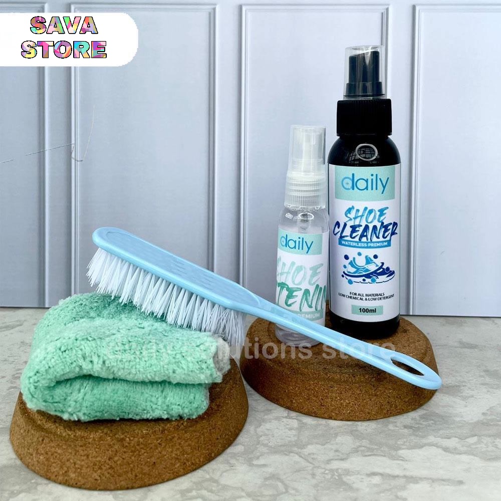 SHOE CLEANER CAIRAN AMPUH PEMBERSIH SEPATU DAN PEMUTIH SEPATU  DAILY WATERLESS SHOE CLEANER