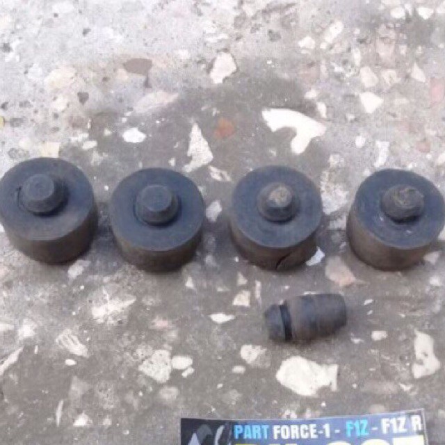 Karet bantalan jok fizr damper jok sadel ori bekas fiz f1zr force 1 vega r jupiter original satu set