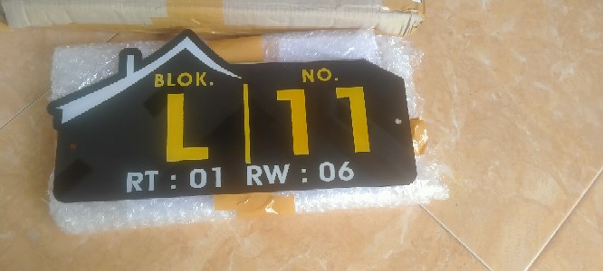 Nomer Rumah Cantik Simple Dan Elegant/nomer Rumah Murah